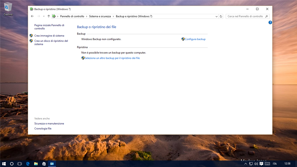 Come creare un'immagine di sistema per Windows 10 (Guida Video) - Microsoft  Community