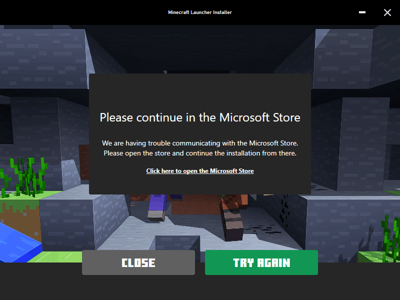 Hello! I Have A Trouble With Minecraft Launcher Installation ...