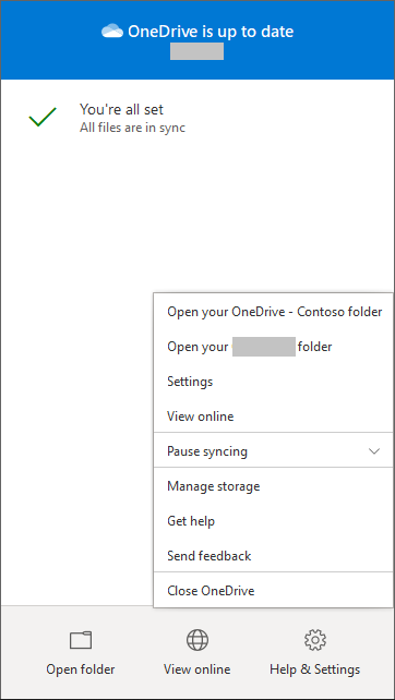 I cannot access SETTINGS for OneDrive! - Microsoft Community