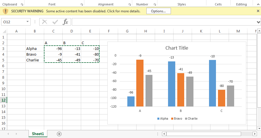 Flipping a bar graph in excell. - Microsoft Community