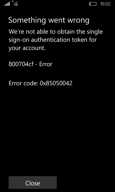 Код ошибки 800704cf windows phone nokia lumia