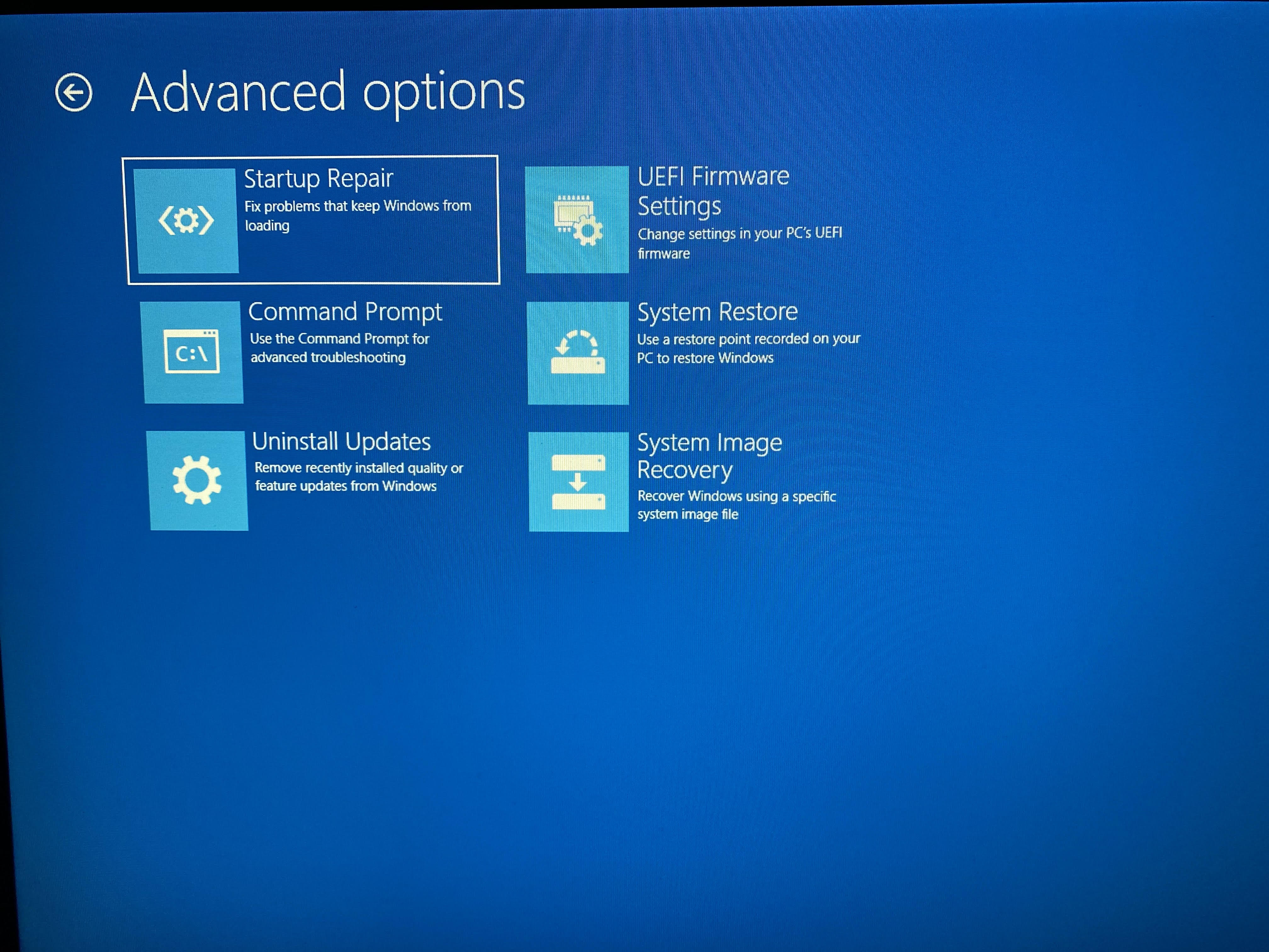 Choose your keyboard layout choose an option troubleshoot or turn 
