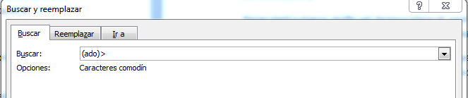 Buscar Y Reemplazar En Word Usando Caracteres Comodín - Microsoft Community