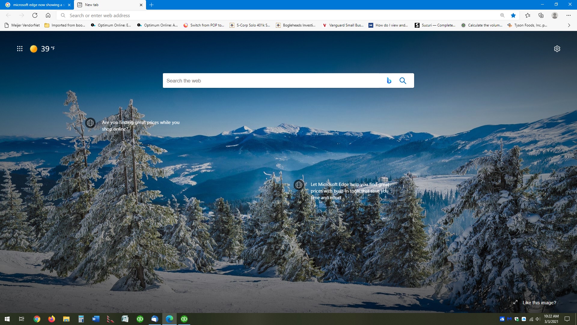 How to remove MS ad from Edge home screen - Microsoft Community