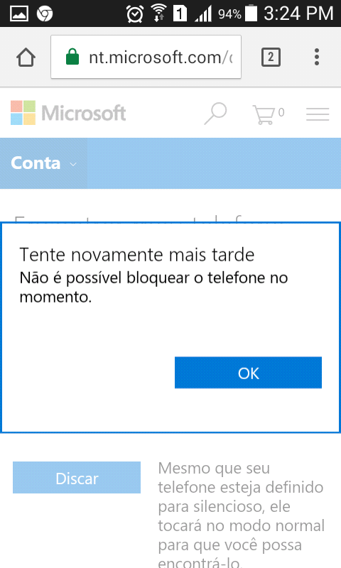 como faço para localizar meu celular nokia lumia 520