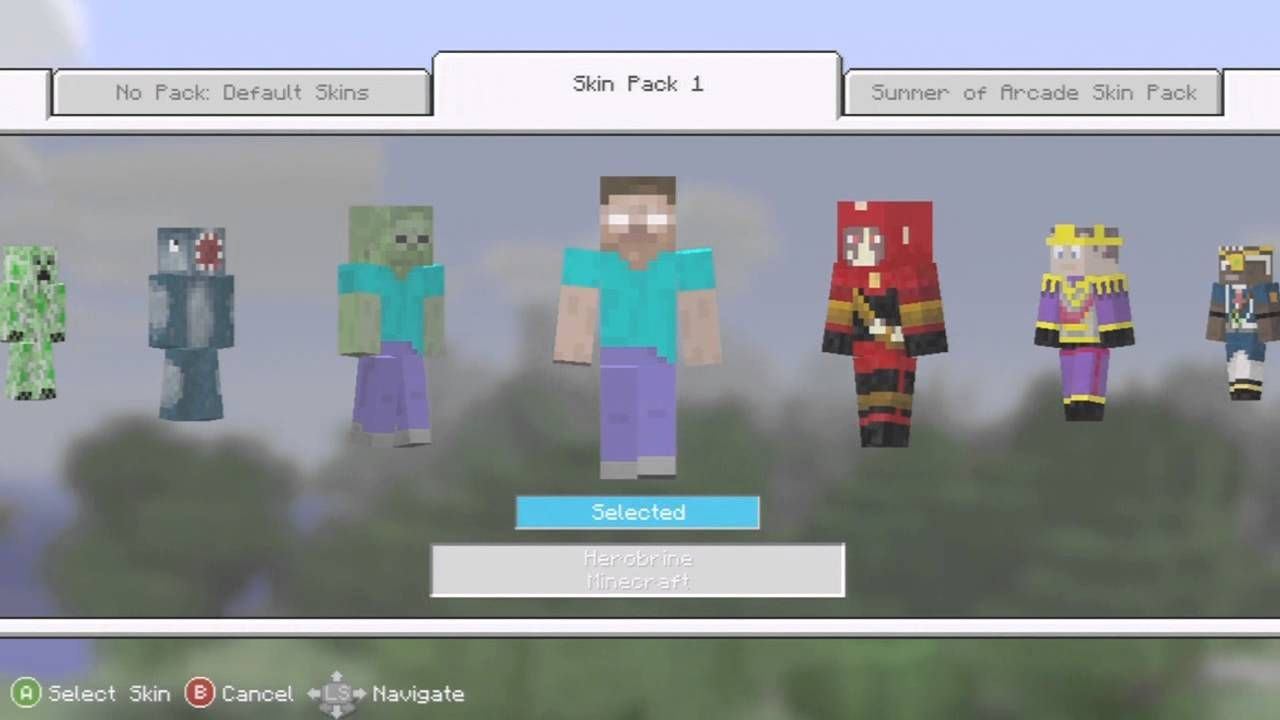 New Herobrines HD Bedrock Minecraft Skins, Page 3