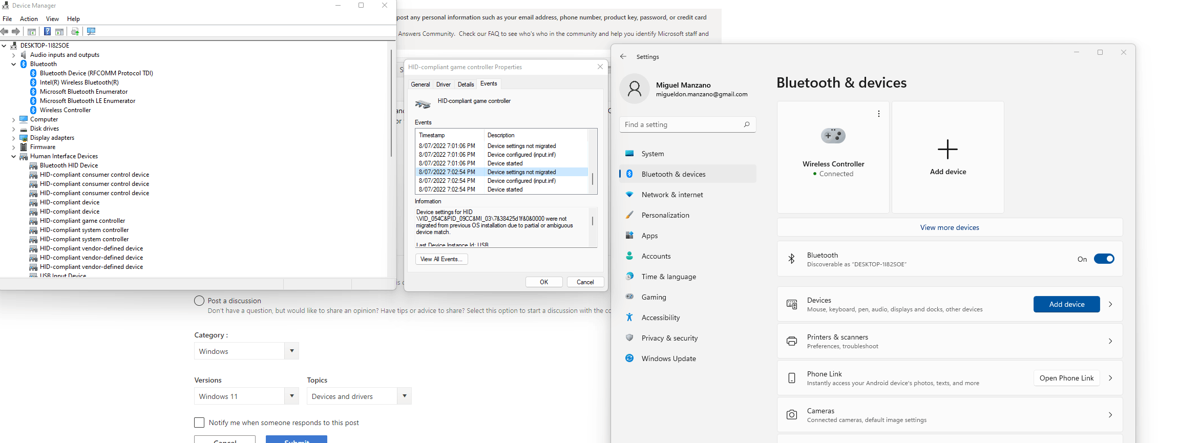 Ps4 controller not connecting to hot sale pc bluetooth