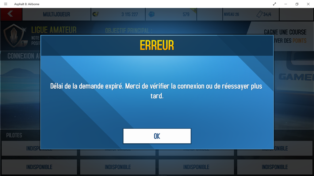 Asphalt 9 Not Working