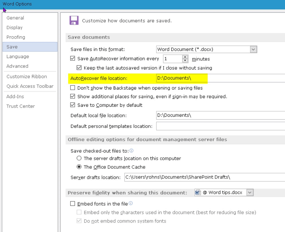 office-365-ms-word-how-to-set-autorecovery-folder-asd-files