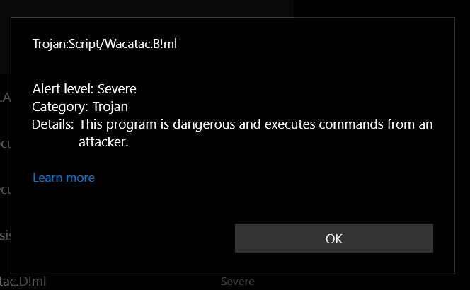 Can't Remove Allowed Threats From Window Defender - Microsoft Community