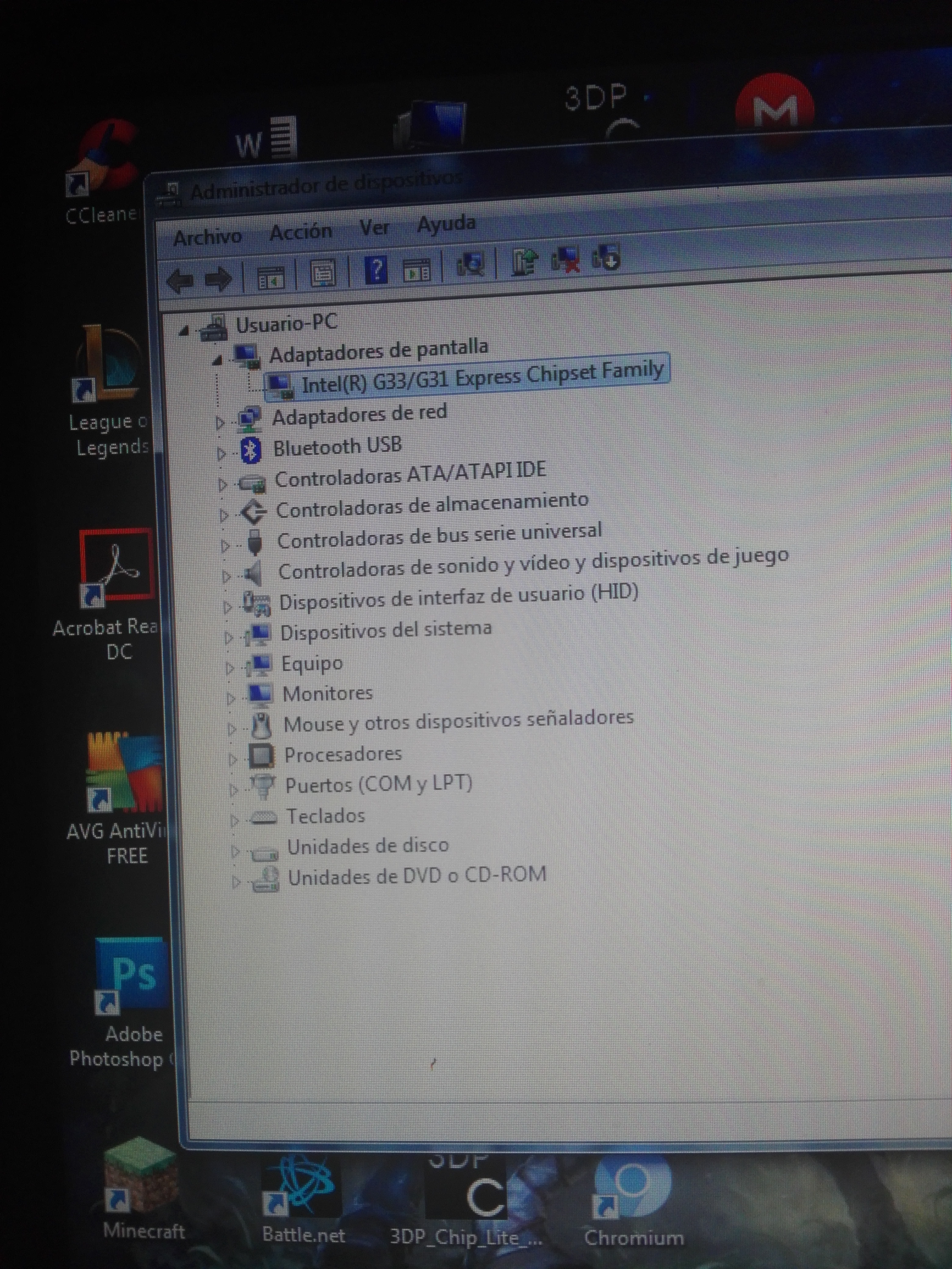 Actualizar tarjeta grafica cheap intel windows 7