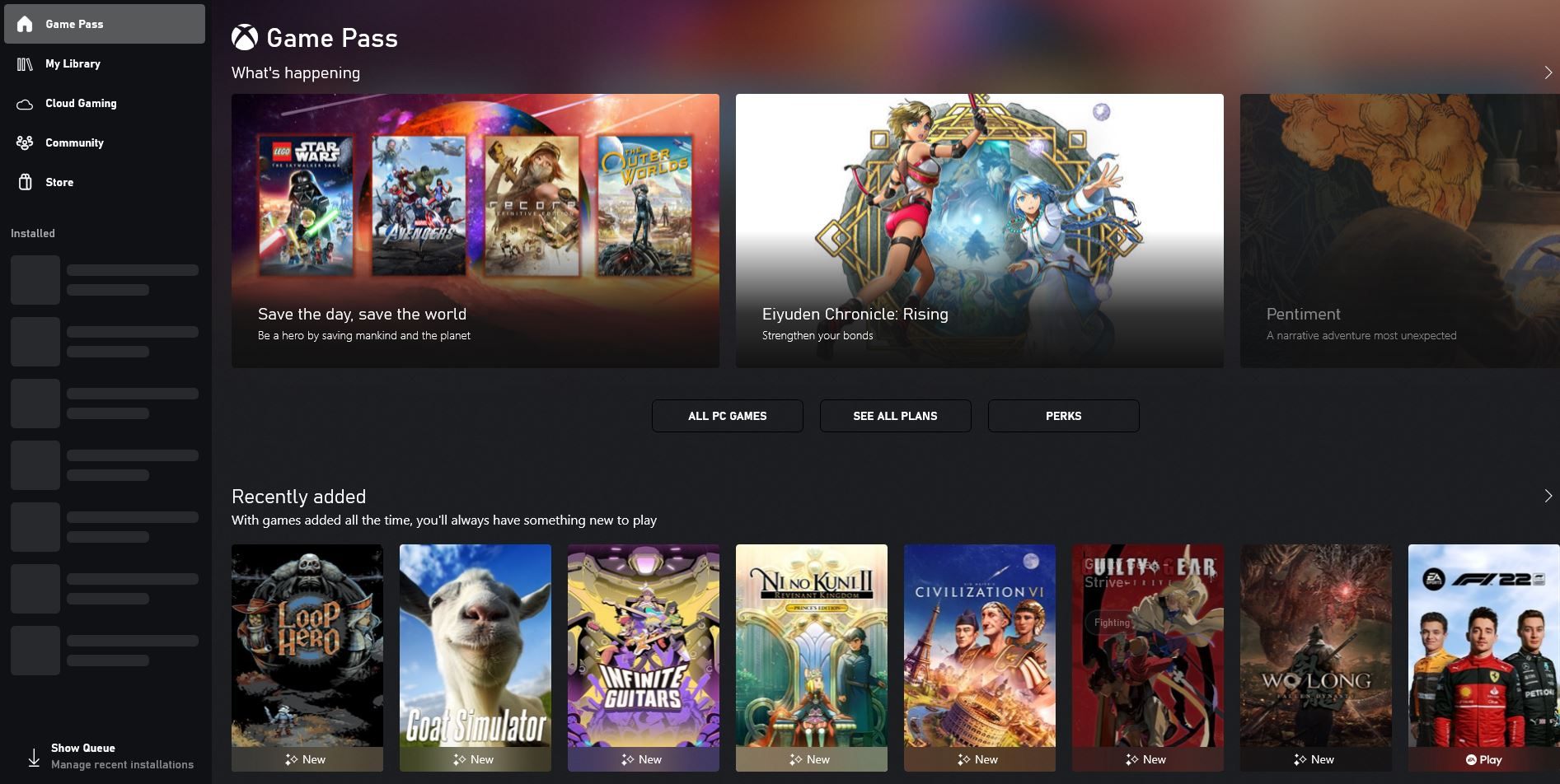 Microsoft's Xbox app now lets you install PC games to any folder