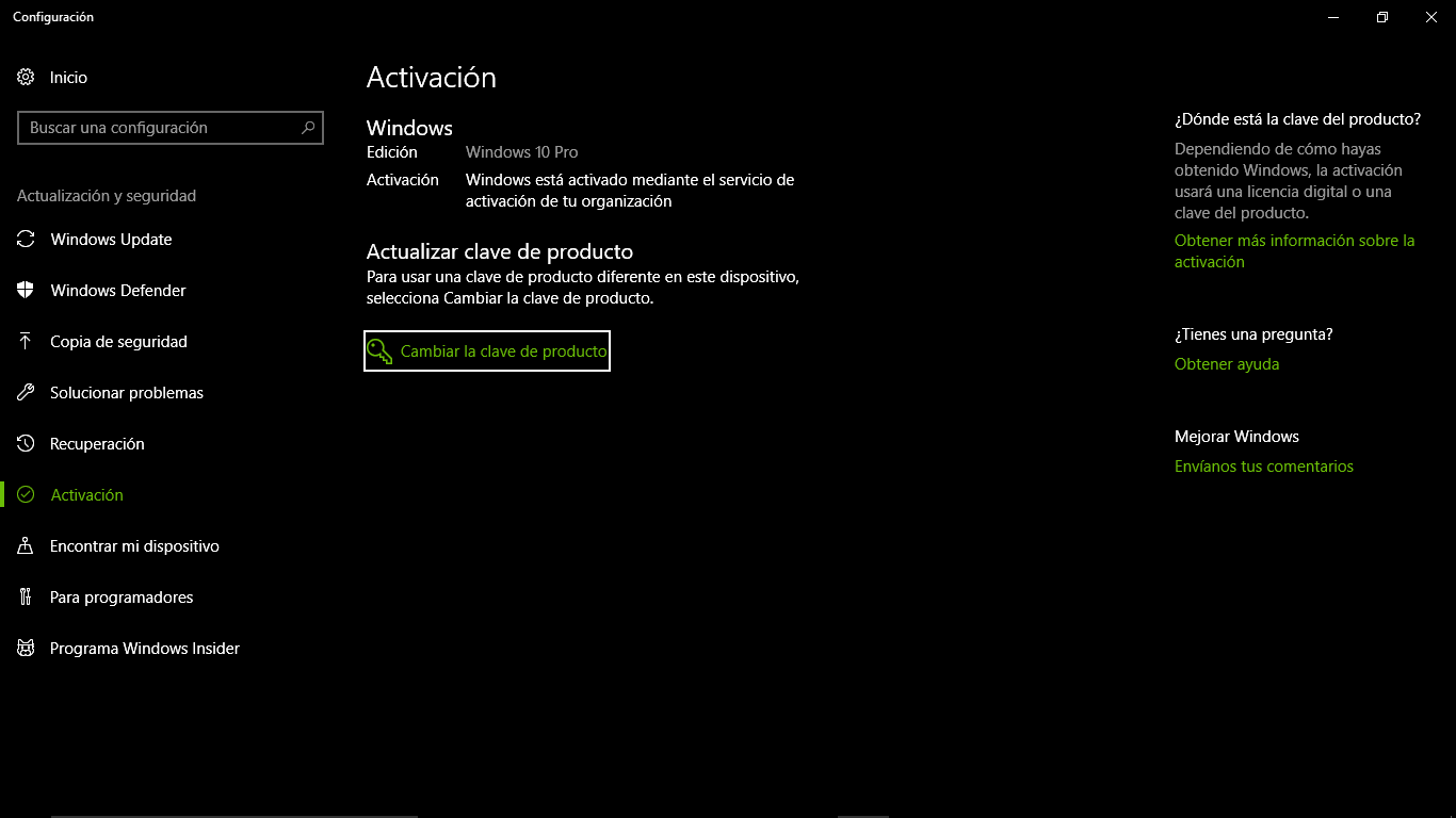 Windows 10 Windows Está Activado Mediante El Servicio De Activación Microsoft Community 7509