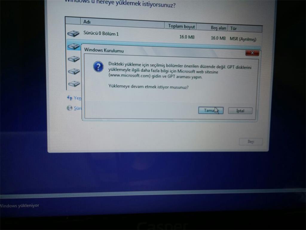 Win 10 Temiz Kurulum Yaparken Hata Microsoft Community 5772