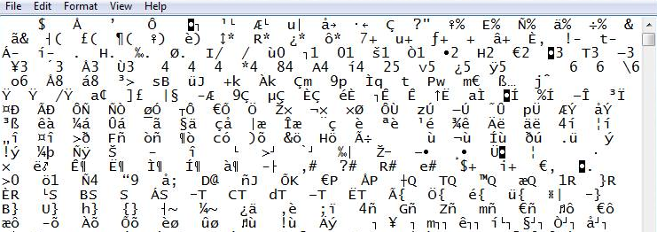 Cannot read 'symbols in Notepad, Japanese Windows. - Microsoft Community