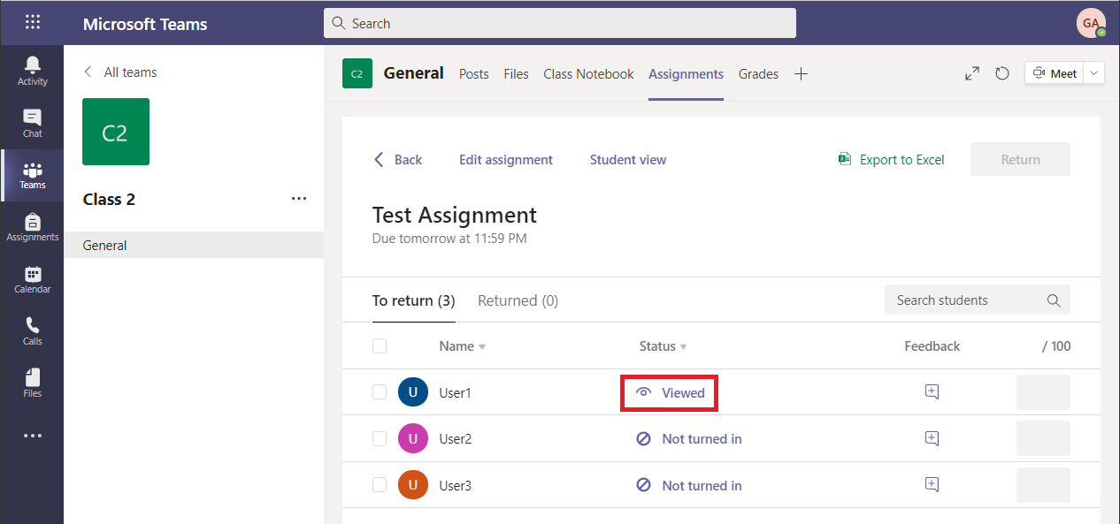 how do i enable assignments in microsoft teams