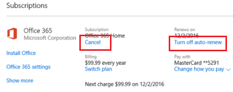 Microsoft doesn't let me cancel Office 365 subscription - Microsoft  Community