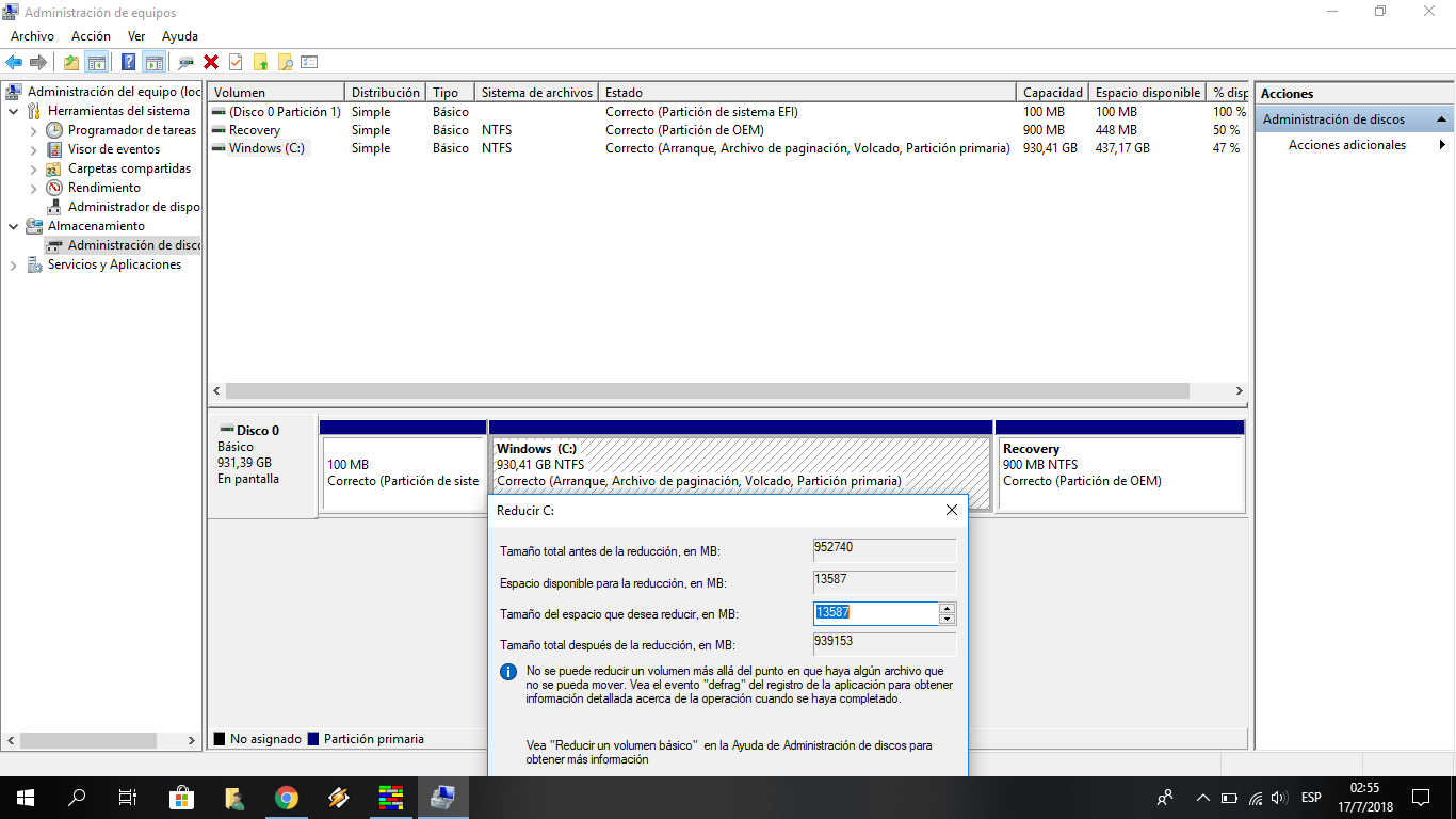 Windows 10 No Puedo Defragmentar Mi Disco Microsoft Community 3586