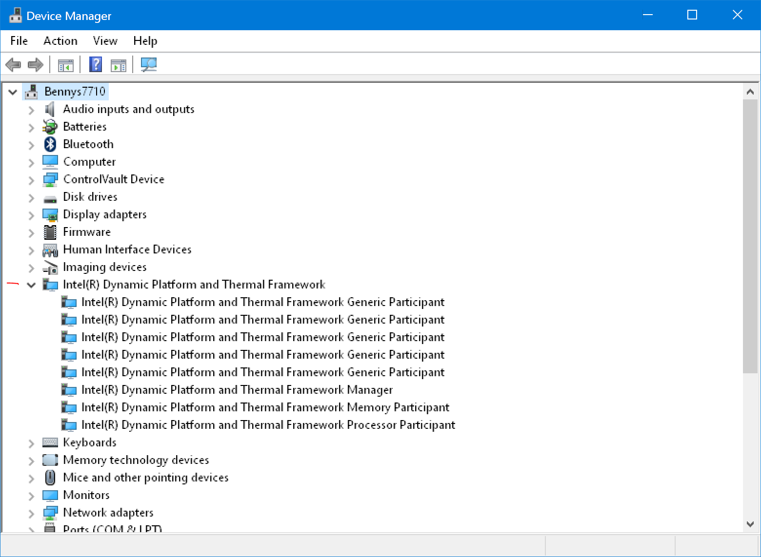 Intel r dynamic