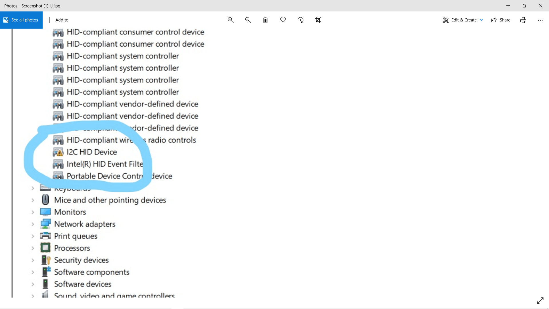 i2c hid device driver download windows 11 asus