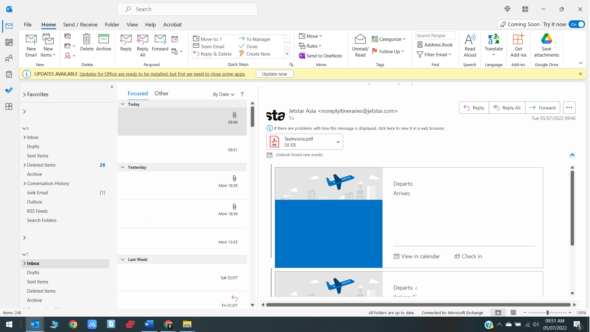 Removing Or Disabling Outlook Found New Events Notification In Outlook ...