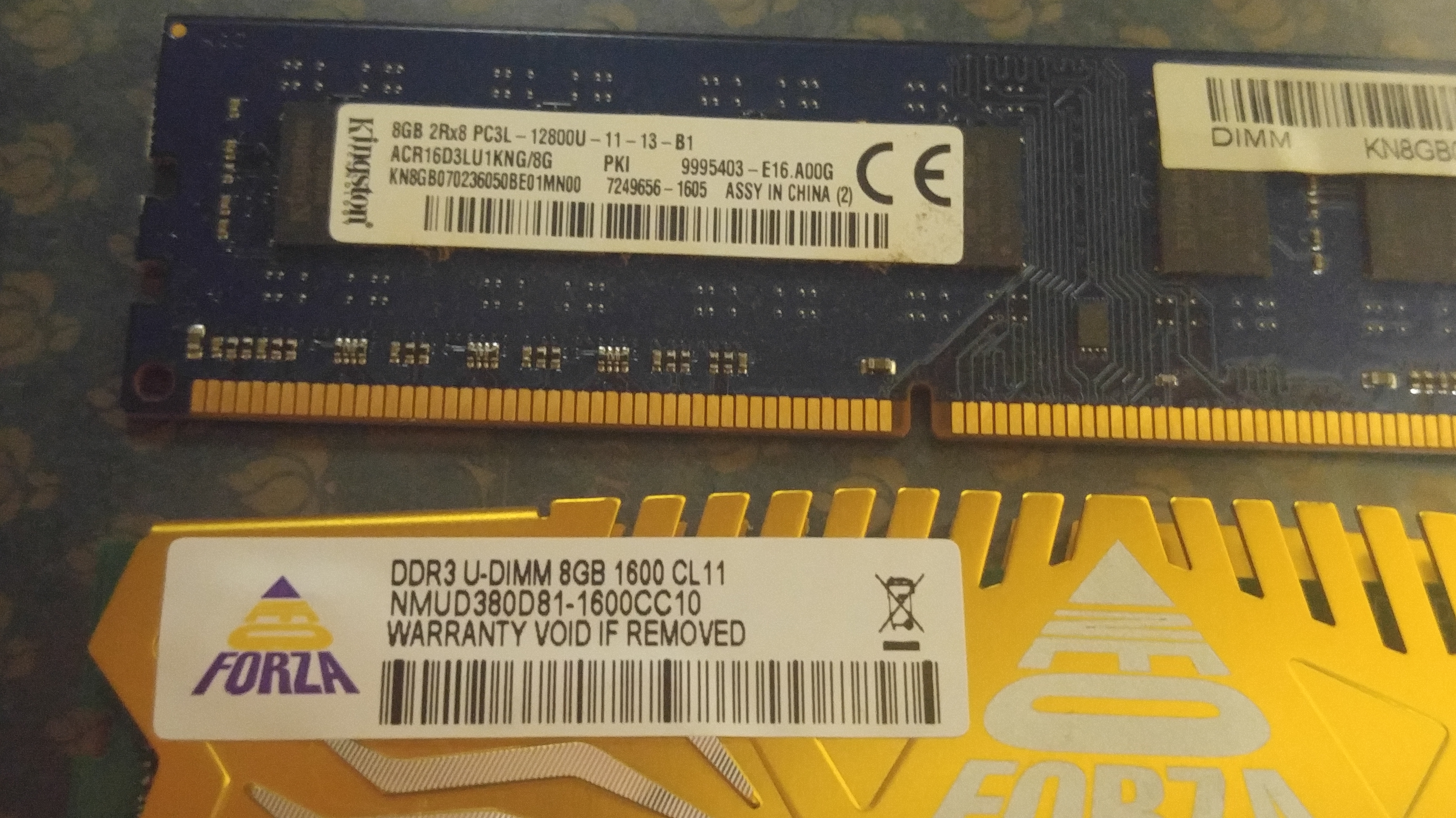 Motherboard Memory OFFTEK 8GB Replacement RAM Memory for Asus P8H61-M LX2/SI DDR3-12800 - Non-ECC 