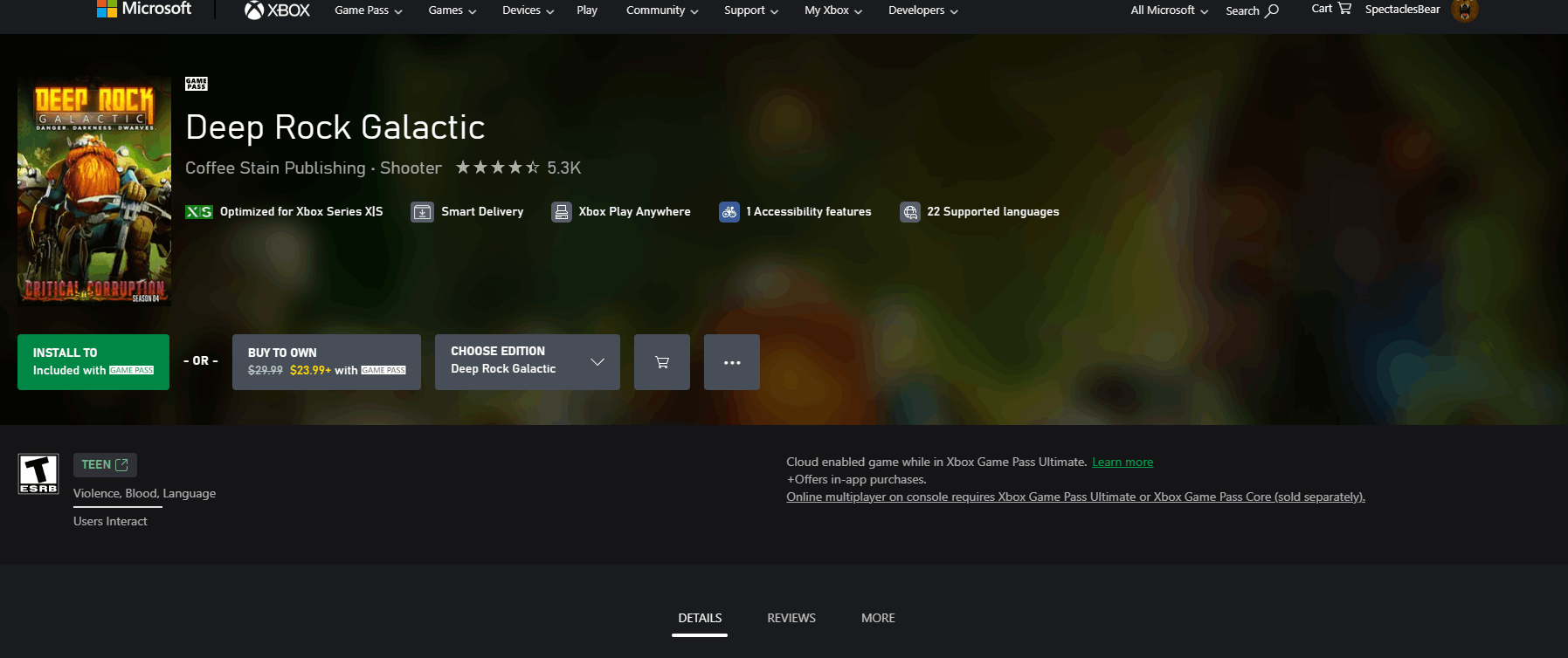 Can't download any games off of the Xbox app - Microsoft Community