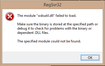 Windows 10 Setup Cannot Start Because Wdsutil.Dll Is Missing From.