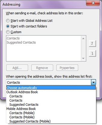 Duplicate Contact Lists? - Microsoft Community