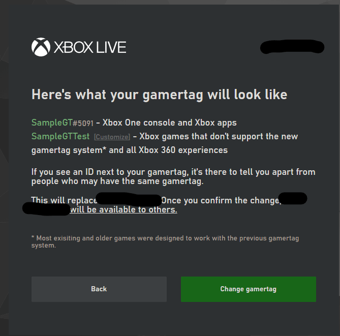 Xbox Live Gamertags now expire after five years of inactivity