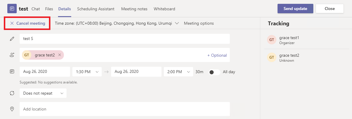 How To Cancel A Microsoft Teams Meeting - Microsoft Community