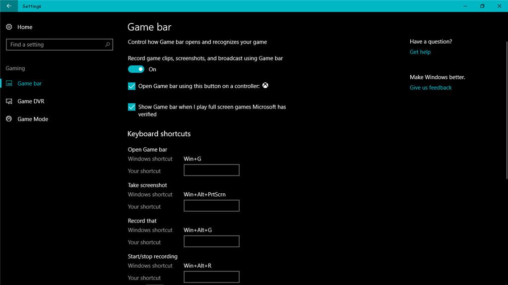 How to Enable Xbox Game Bar in Windows