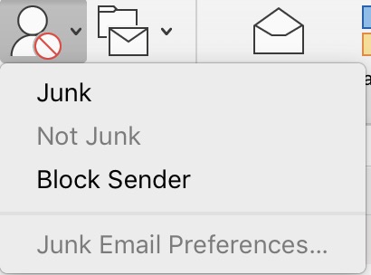 Outlook for mac junk email preferences greyed out of office