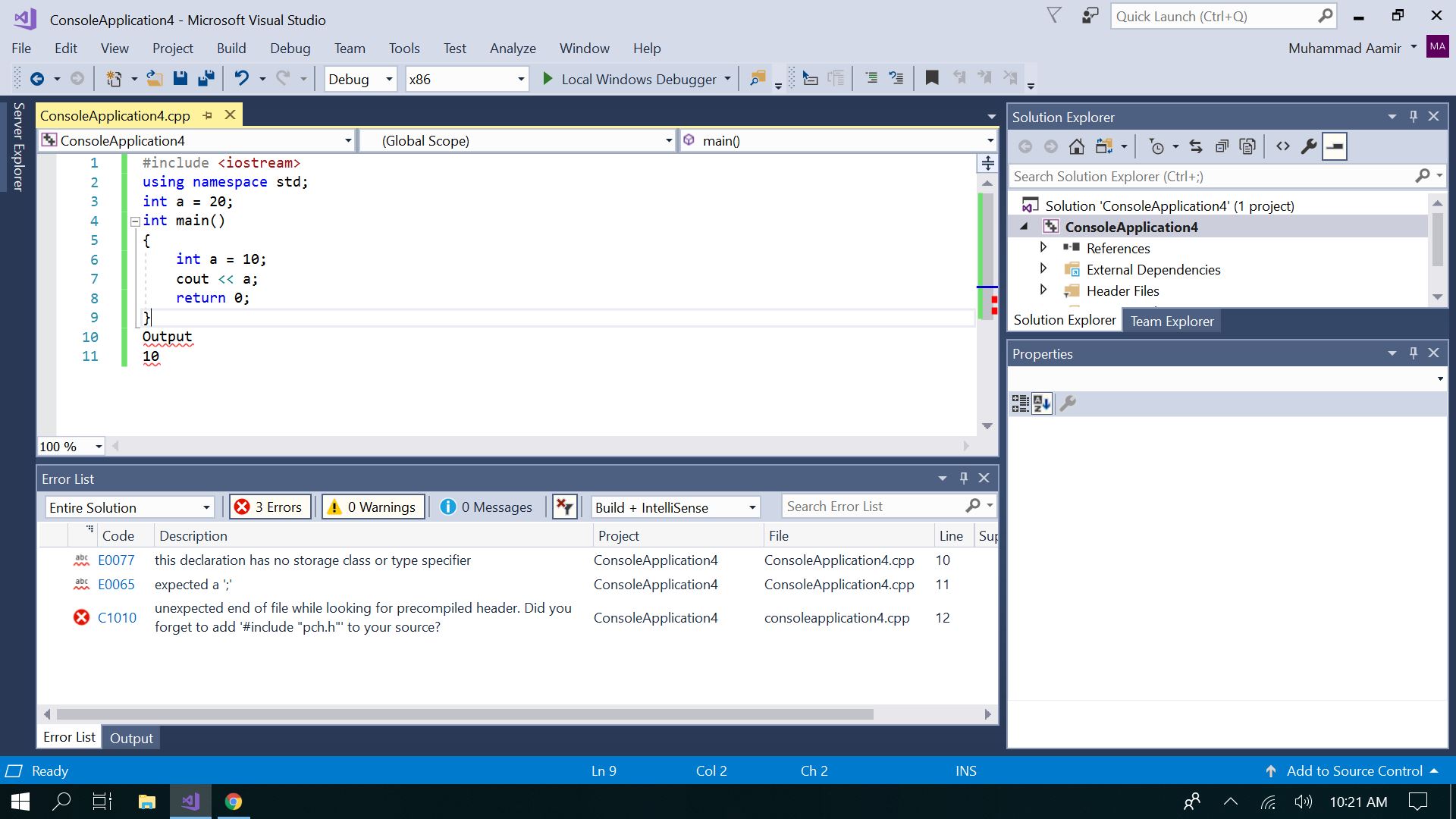 Как подключить библиотеки visual. Visual Studio c++ Library. Библиотека iostream c++. Визуальные библиотеки для c++. EOF C В Visual Studio.