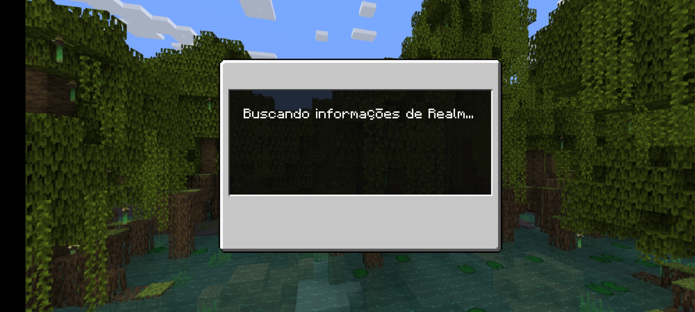 Porquê eu nao consigo mais jogar minecraft online após compartilha