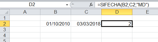 Formula SIFECHA No Aparece En Excel 2013 - Microsoft Community