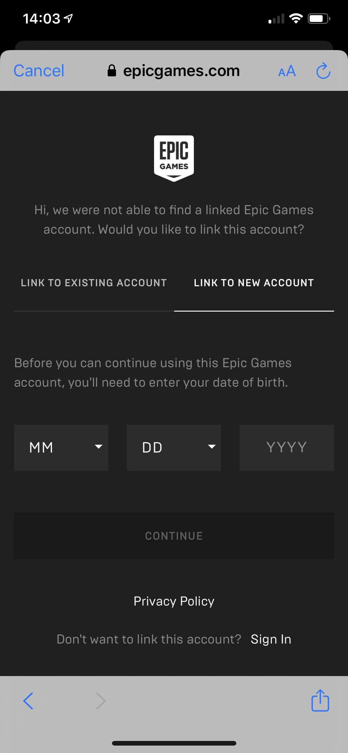 How To Login To Epic Games Account