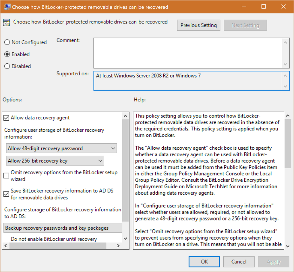 Bitlocker Recovery Key Couldn't Be Saved To Your Microsoft Account ...