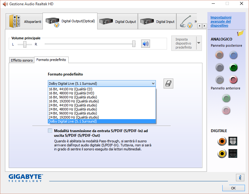 Realtek alc889 нет звука