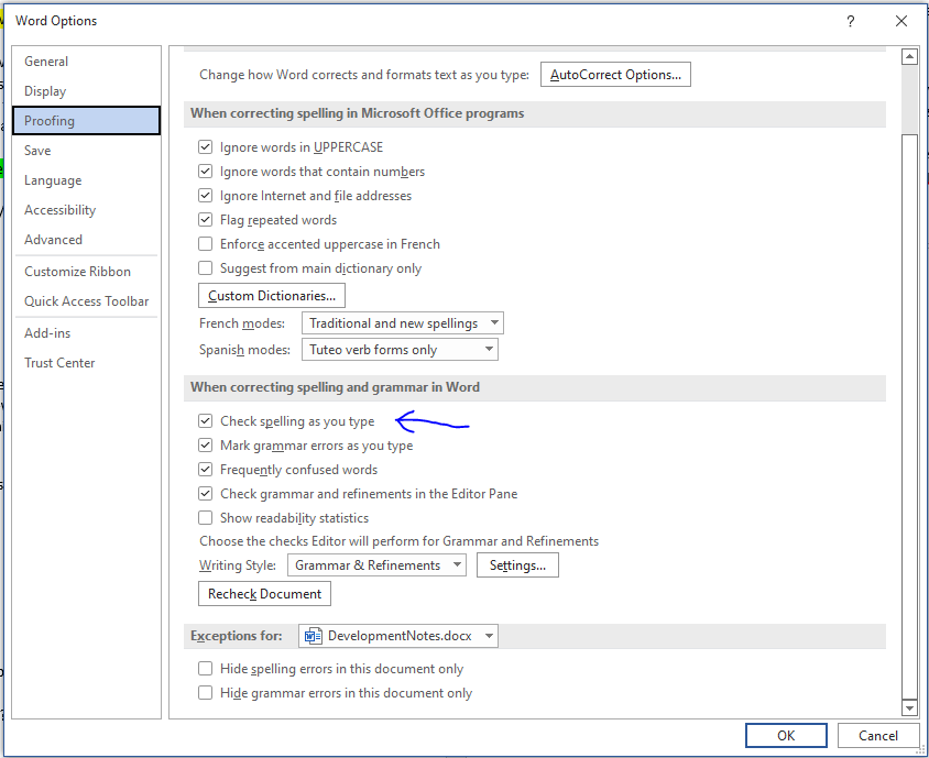 how-to-enable-auto-correct-in-365-microsoft-community