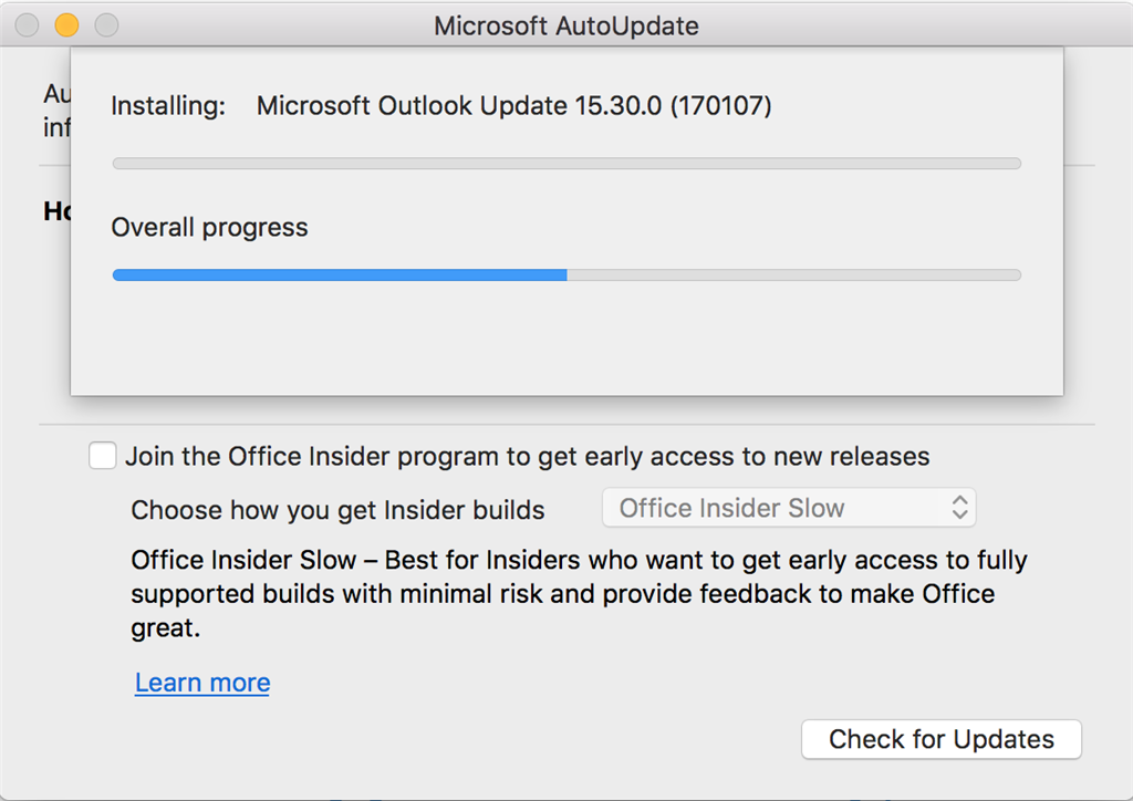 Microsoft autoupdate for windows