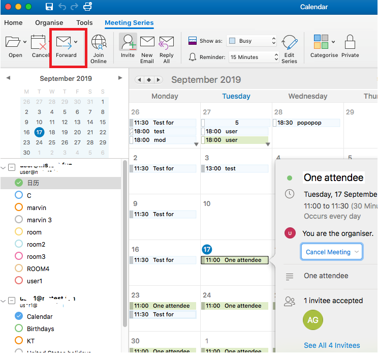 Outlook Calendar Invitation Resend Microsoft Community