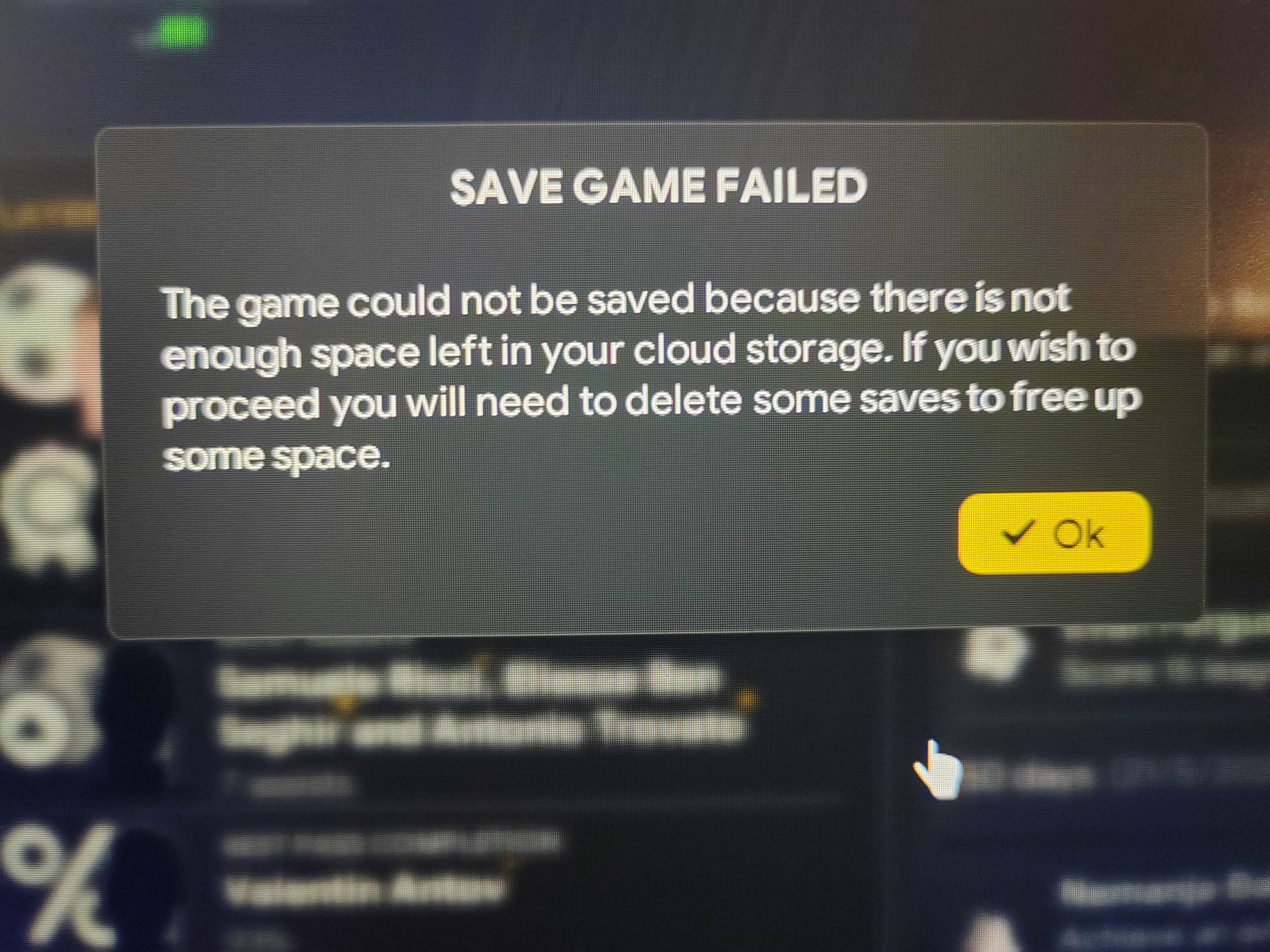 Help. I can&rsquo;t save my Football Manager 24 game to the cloud 