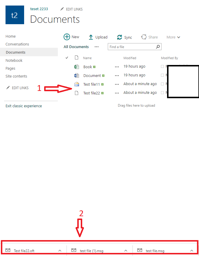 How to open msg file in sharepoint online microsoft community