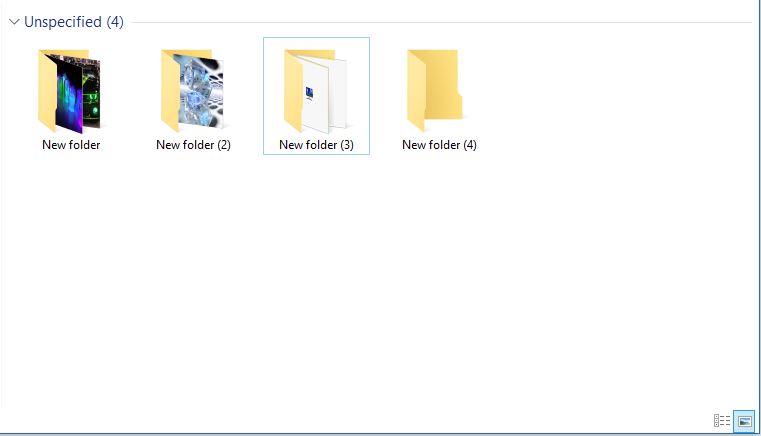 Folder customization reverts back. - Microsoft Community