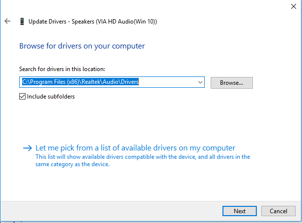 Audio driver is not up to date please check for windows update что это