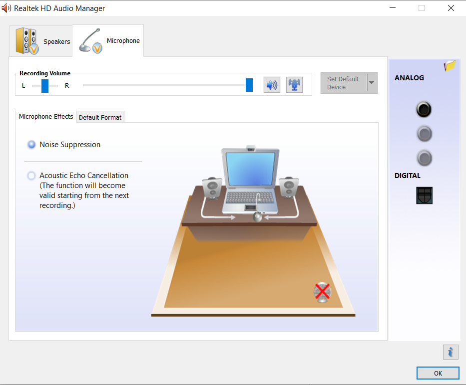 Active noise 2024 cancellation windows 10