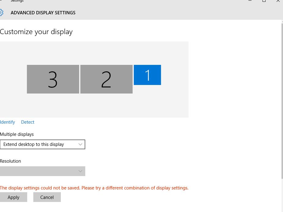3rd Monitor Not Detected (Using Active DisplayPort-DVI ...