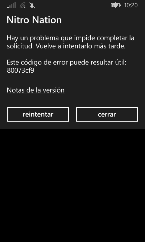 Nokia Lumia 520 Error 80073cf9 Al Descargar Juegos Microsoft Community