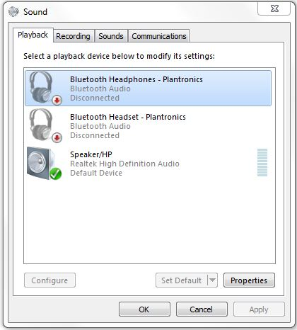 Windows bluetooth 2024 headphones